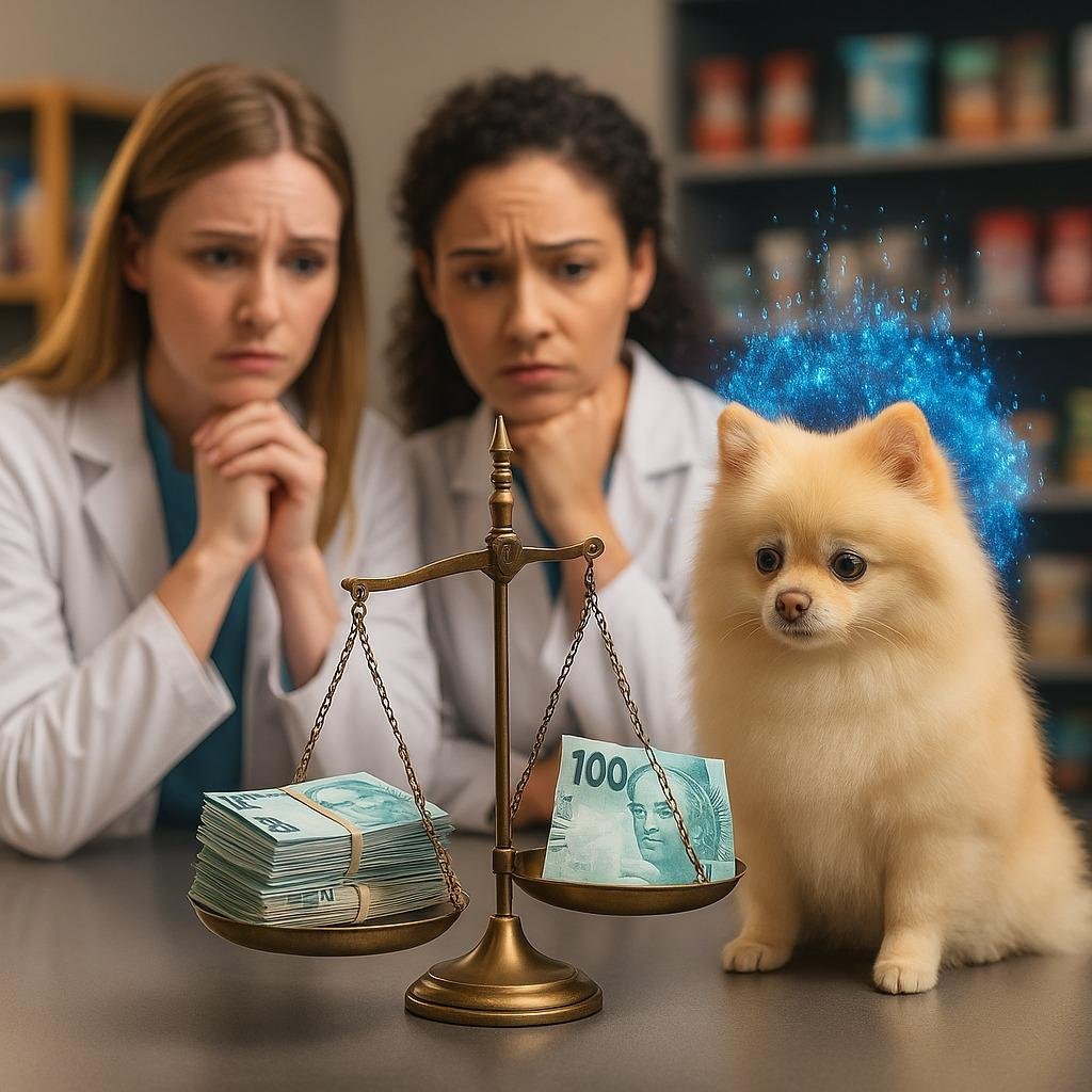 Preocupação com impostos no pet shop